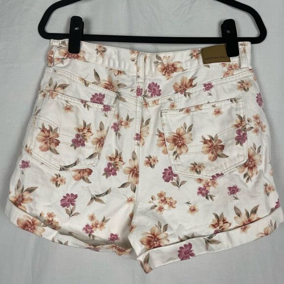 American Eagle Outfitter’s Floral High Rise Mom Short - Women’s 10 - Picture 2 of 7